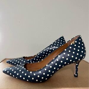 NWT tory burch penelope 65mm
Polka-dot heel navy